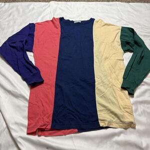 Britches Great Outdoors Men's Long‎ Sleeve Color Block T-Shirt Large